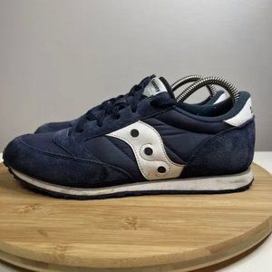 Saucony Originals Jazz Women's Size 8 Shoes Suede Nylon Blue Sneakers